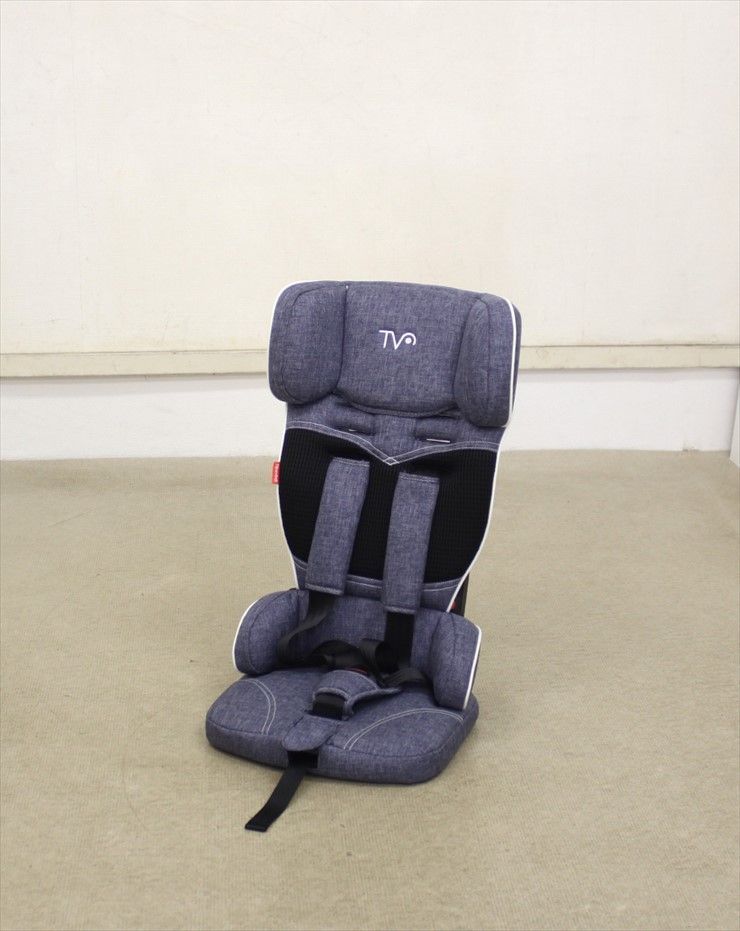 日本育児 トラベルベスト EC FIX グレーデニム 日本育児 チャイルドシート トラベルベストECプラス デニム トラベル