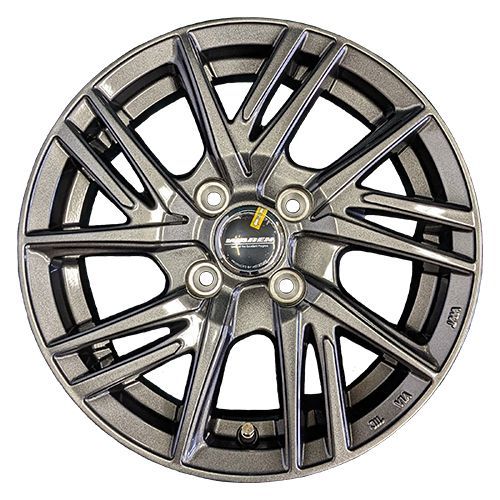 HOT STUFF WAREN 14インチ タイヤ・アルミホイールセット HOT STUFF ホットスタッフ WAREN ヴァーレン W05 14インチ 5.5J +38 4