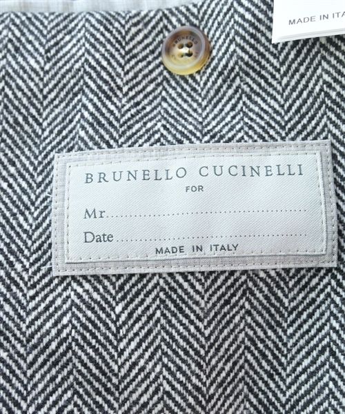 BRUNELLO CUCINELLI テーラードジャケット 50(XL位) 緑 【古着】-
