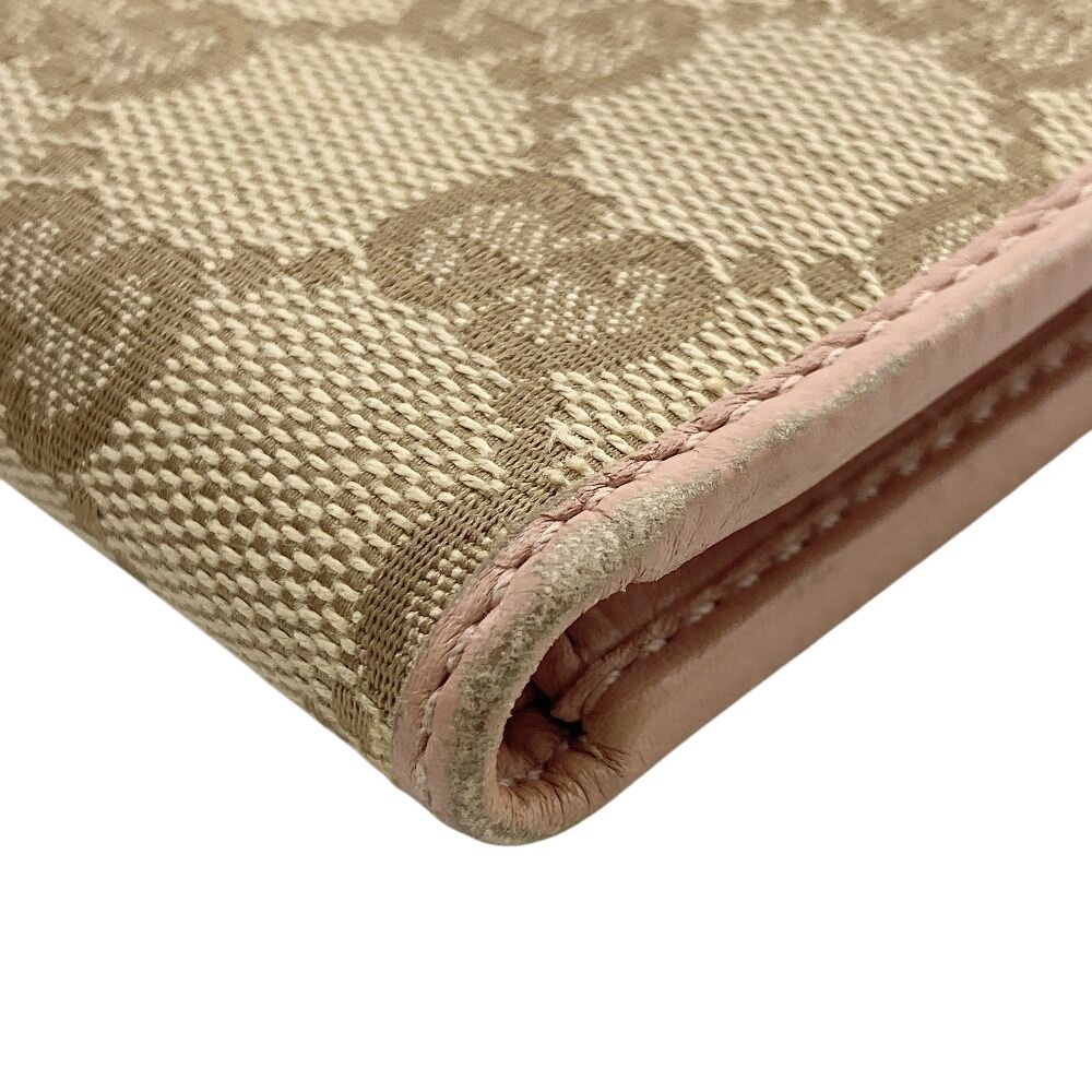 グッチ GUCCI 二つ折り財布 GGキャンバス フラップ 181669 ブラウン