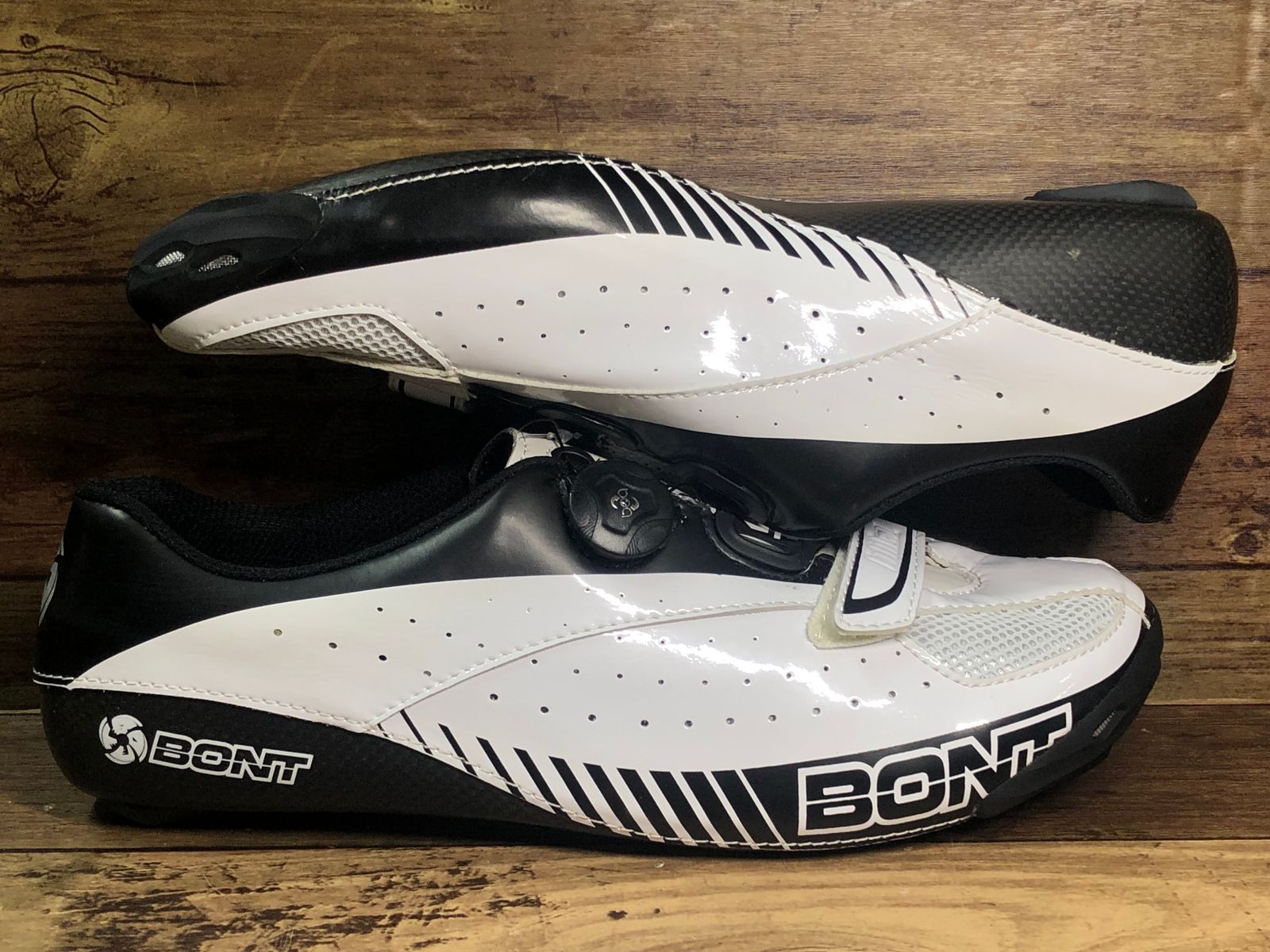 HJ235 ボント BONT Blitz ビンディングシューズ EU44.5 白 SPD-SL ※未 