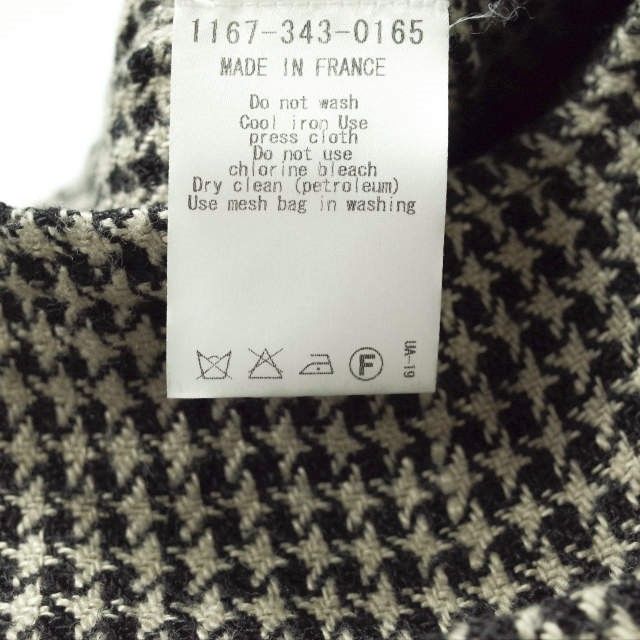 ANATOMICA SAGAN VEST HOUNDSTOOTH LINEN S - メルカリ