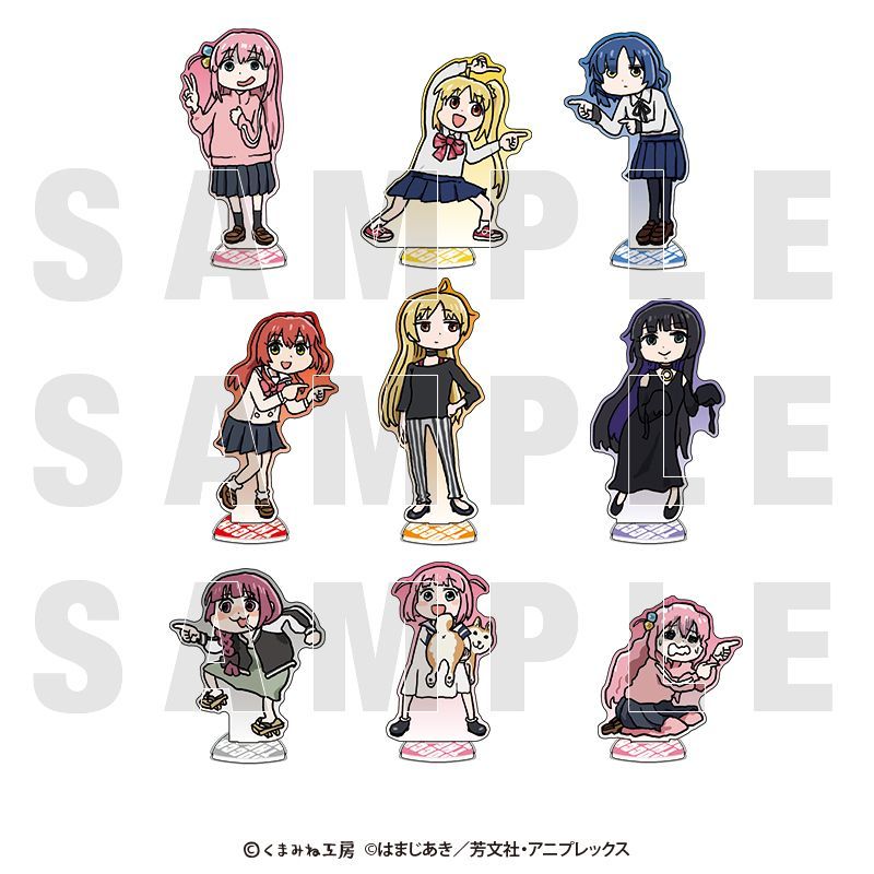 新品・公式】ぼっち・ざ・ろっく！×くまみね ビッグアクリルスタンド