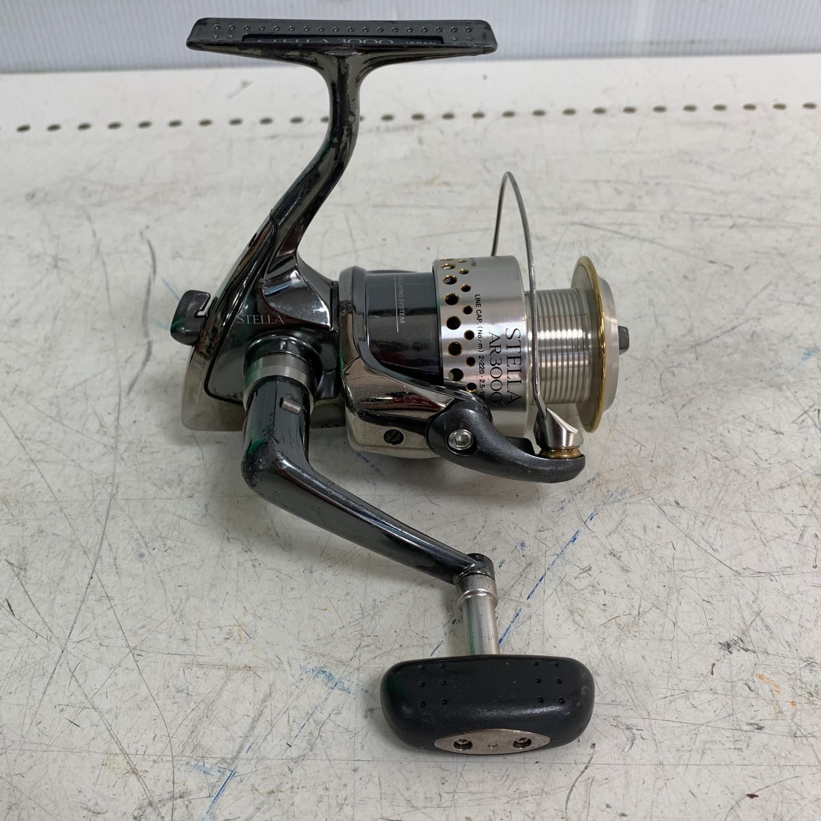 SHIMANO シマノ ステラAR3000 キズ有 スピニングリール SC 80F SHIMANO シマノ ステラAR3000 キズ有 スピニングリール SC 80F