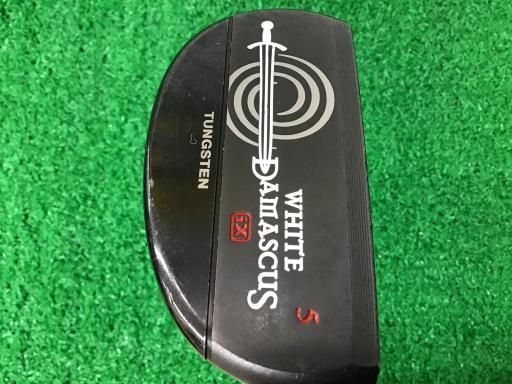 オデッセイ WHITE DAMASCUS ix 5 33インチ パター PT スチール フレックスその他 メンズ 男性用 右利き 右用 Dランク ゴルフクラブ