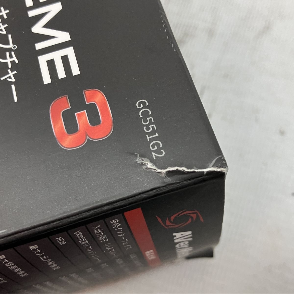 AVerMedia GC551G2 LIVE GAMER EXTREME 3 ゲームキャプチャー AVerMedia GC551G2 LIVE GAMER EXTREME 3 ゲームキャプチャー