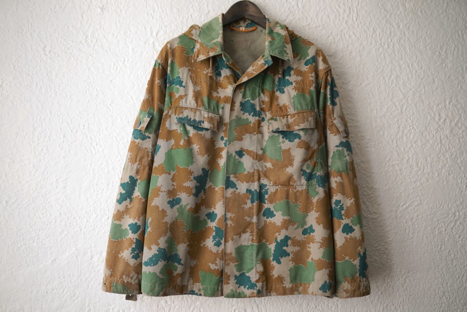 1960 s 東ドイツ軍 ブルメータンカモ カモフラージュミリタリージャケット | Vintage ヴィンテージ