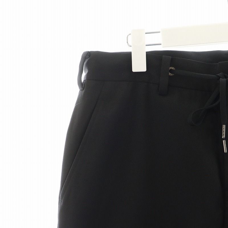 ganryu サルエルパンツ スラックス GANRYUサルエルスラックスパンツ黒L