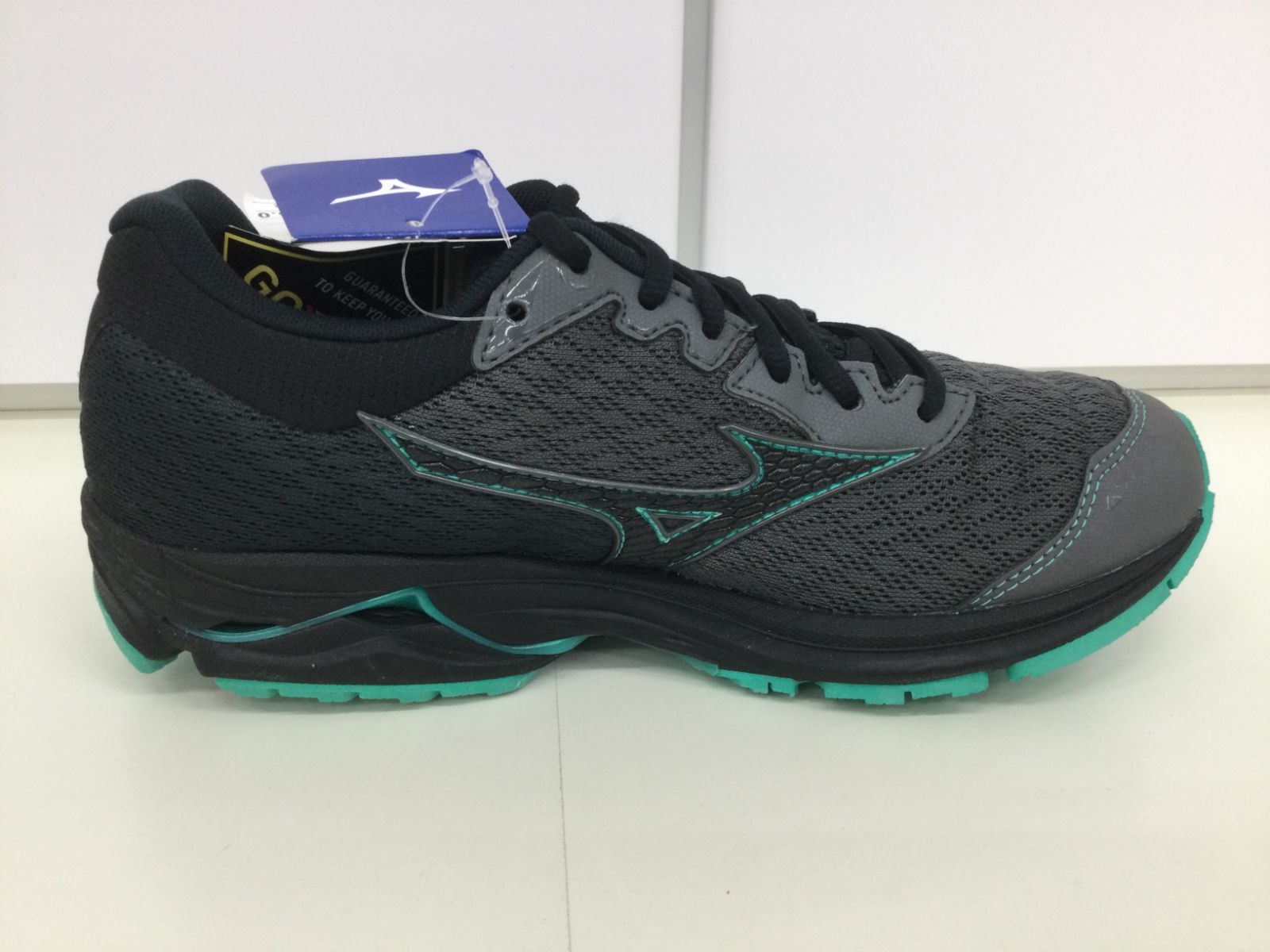 通販得価】 ミズノ MIZUNO WAVE RIDER GTX J1GC187970 グレーxブラック