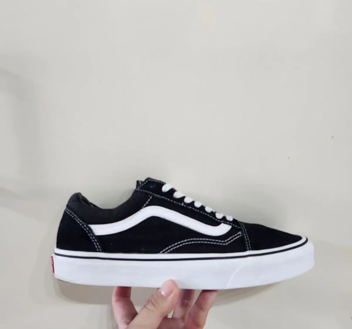 【雷市場（ポンジャン）商品韓国直送】270 VANS(バンズ) オールドスクール OG オリジナル 黒 白