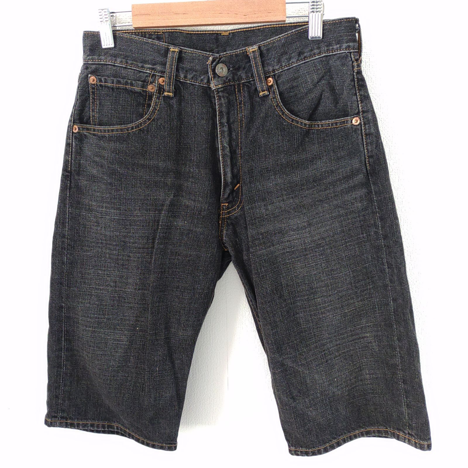 6909⑧【Levi's 503 ハーフパンツ ジーンズ】 Levi's 503 リーバイス SP503-0009 春夏 ダメージ加工☆ デニム