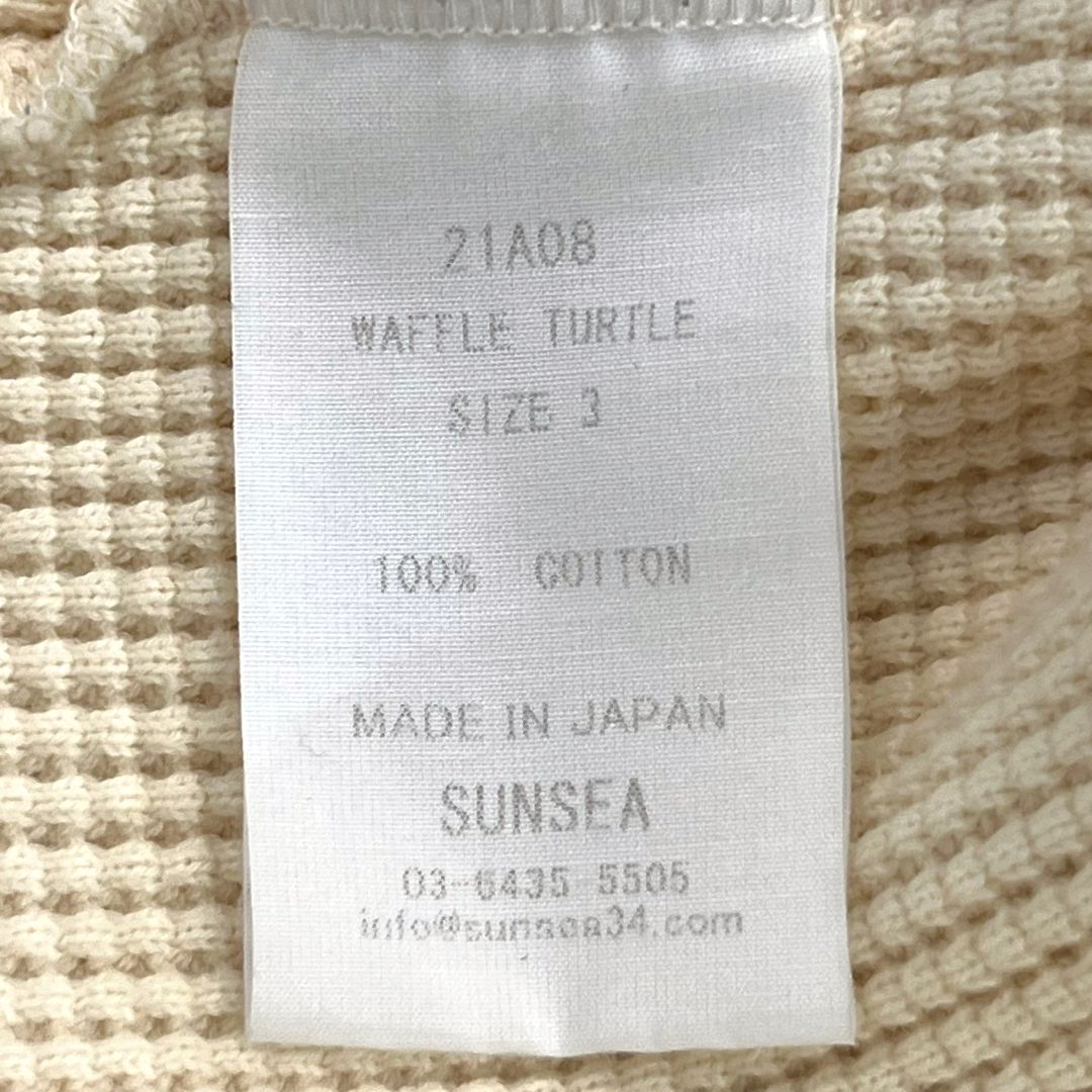 SUNSEA WAFFLE TURTLE カットソー - メルカリ