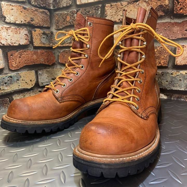 ☆REDWING 890 1980年製 ヴィンテージ US8A 24㎝ (22L20) レッド