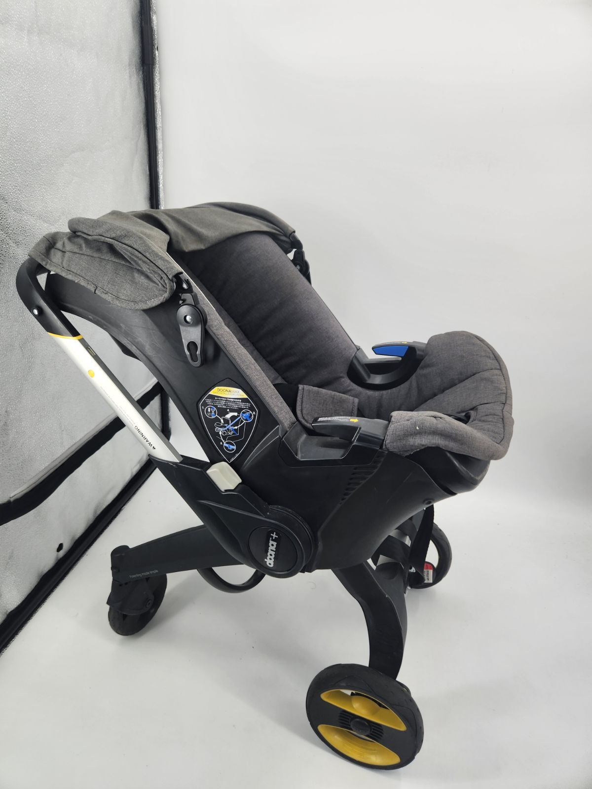 ドゥーナ doona+　ベビーカー＆チャイルドシート（グレイハウンド） 楽天市場】ドゥーナi 保護マット付き 新生児チャイルドシート 里帰り