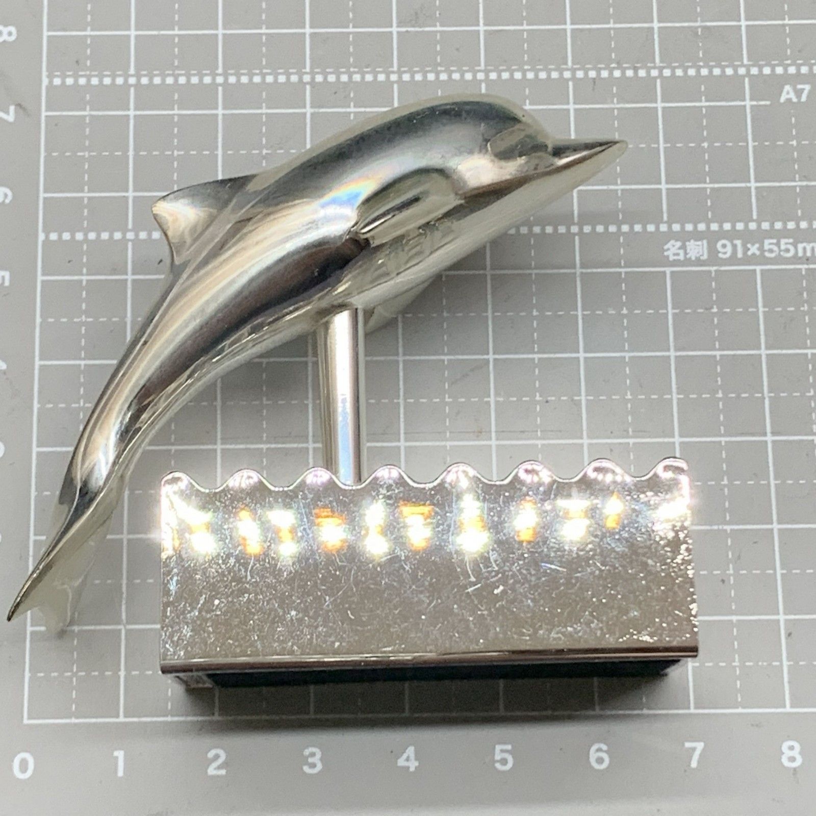 YAMACO. 金属製 文鎮 ペーパーウェイト ORNAMENT MARINE M-1