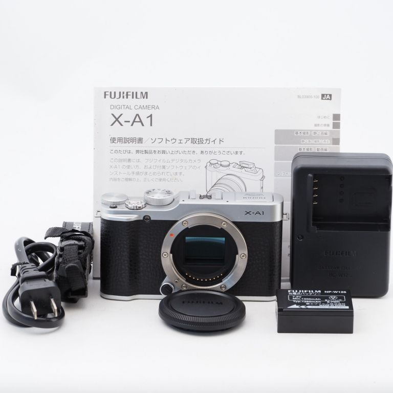 FUJIFILM フジフイルム ミラーレス一眼 X-A1 ボディ シルバー F FX-X