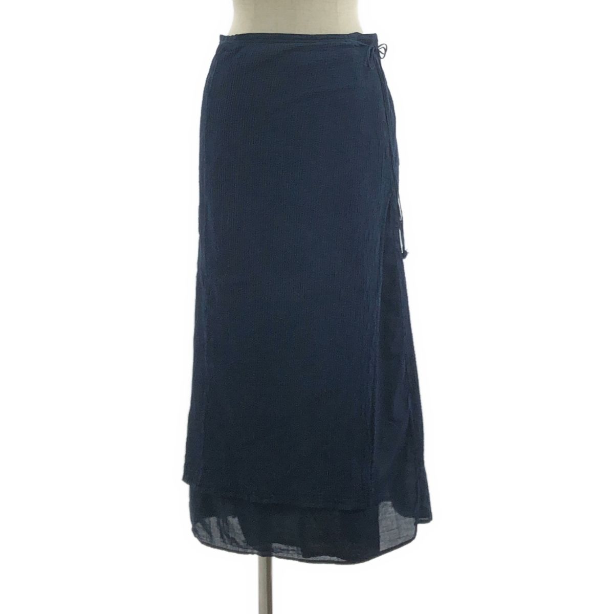 45r / フォーティファイブアール | コットン タック プリーツ ラップ