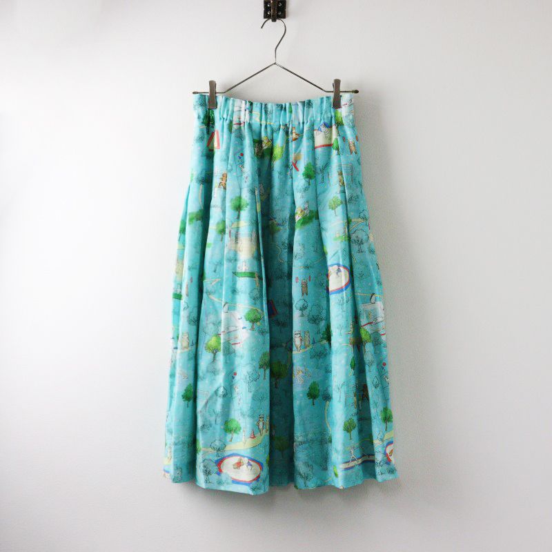 美品 フランシュリッペ franche lippee メダリスト丈長スカート M