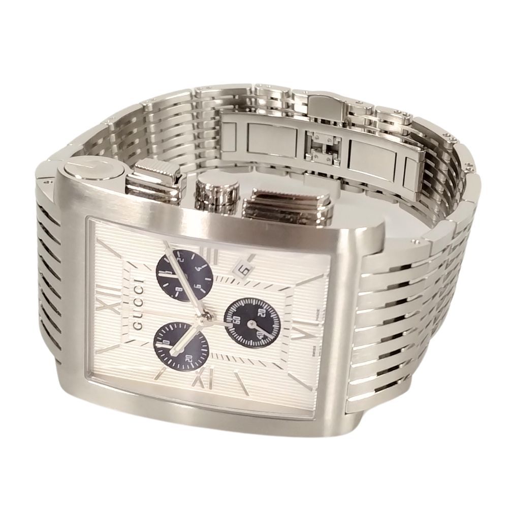 GUCCI グッチ 8600M Gメトロ クロノグラフ クォーツ 稼働品 腕時計