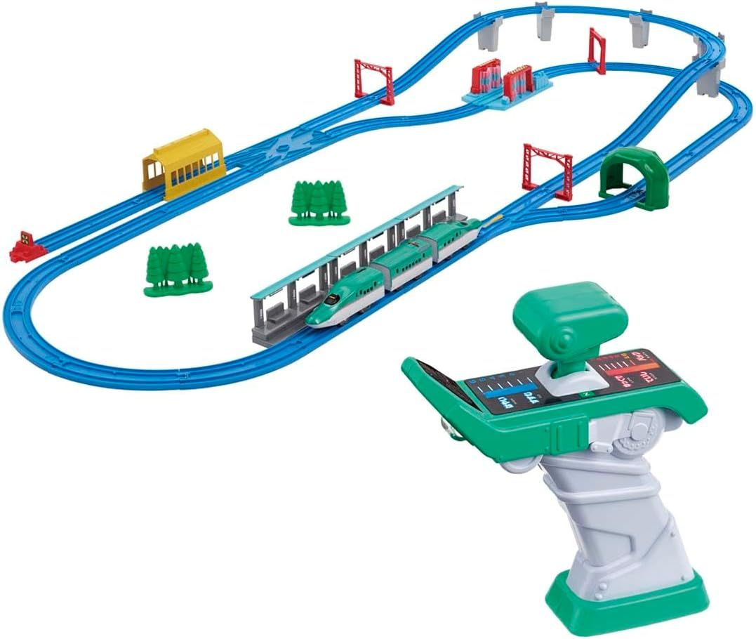 タカラトミー(TAKARA TOMY) プラレール キミが運転! グリップマスコン E5系新幹線はやぶさ DXセット 電車 おもちゃ 3歳以上