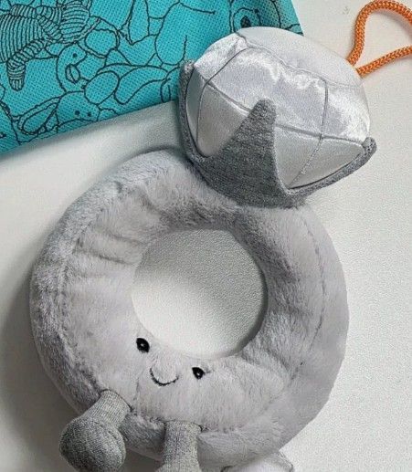 新品 ジェリーキャット 結婚 結婚指輪 ぬいぐるみ リング 指輪