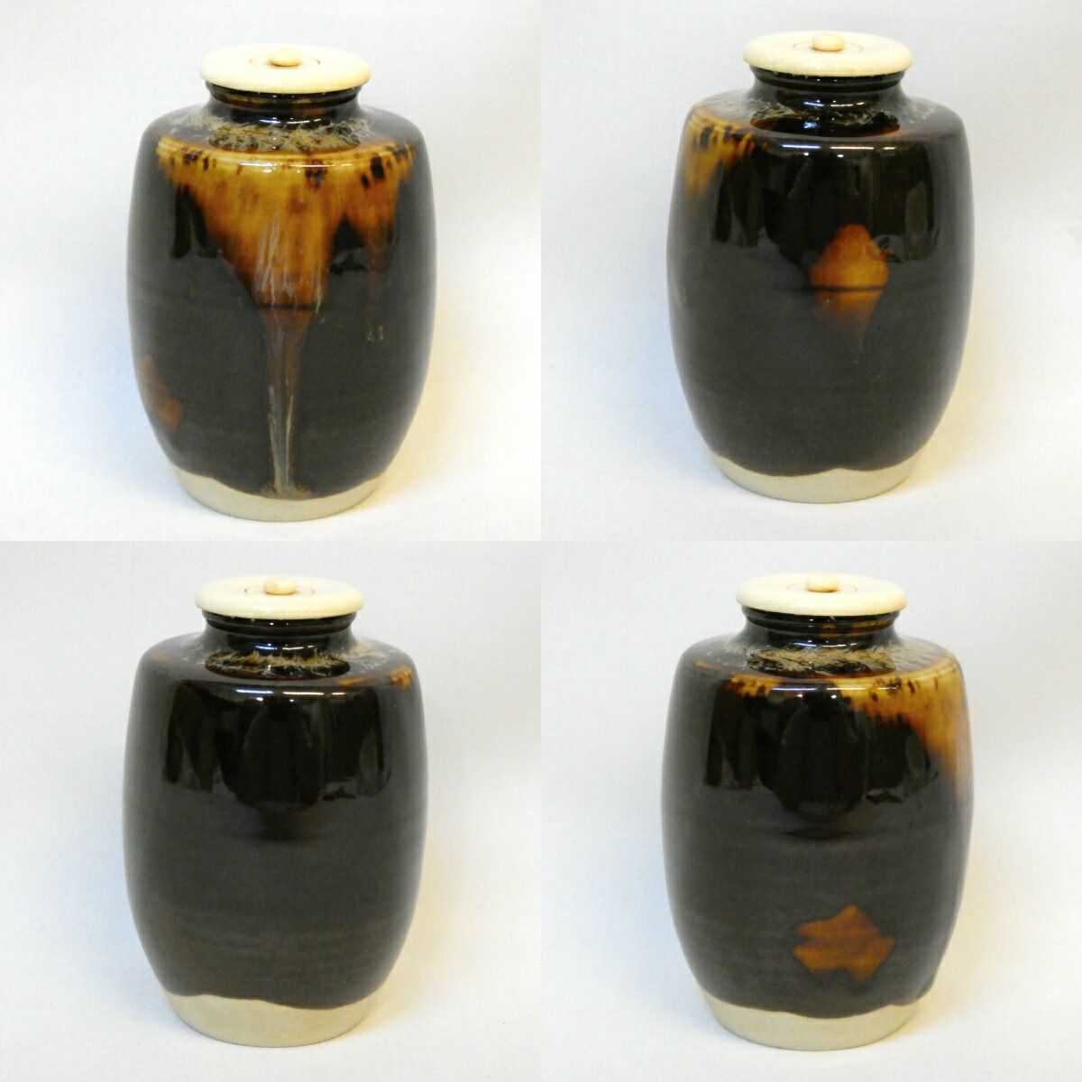 桶谷定一作　肩付き茶入れ　茶道具 imgrc0064616905.jpg?v=