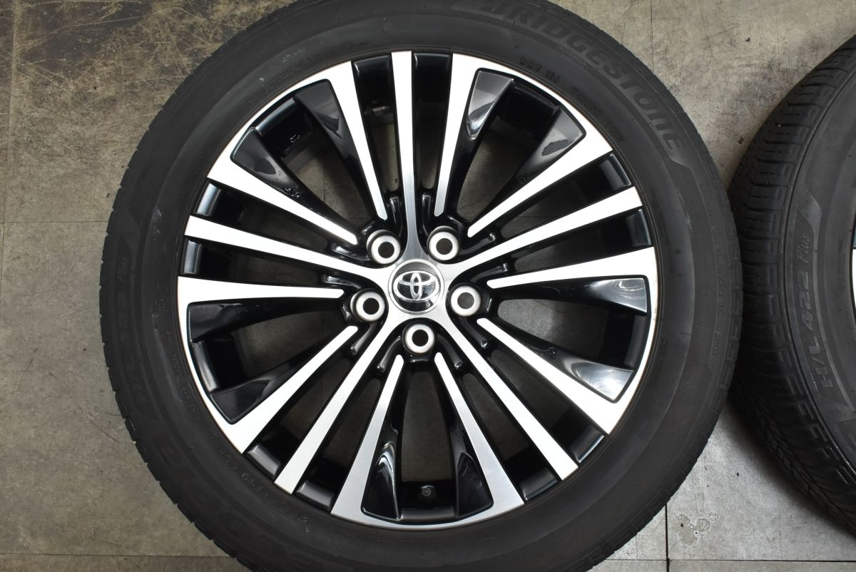 【格安通販】 程度良好品 トヨタ 80 ハリアー Z PHEV 純正 19in 7J 35 PCD114.3 ブリヂストン エコピア H L 422 225 55R19 RAV4 ヴァンガード NX 新商品が続々！