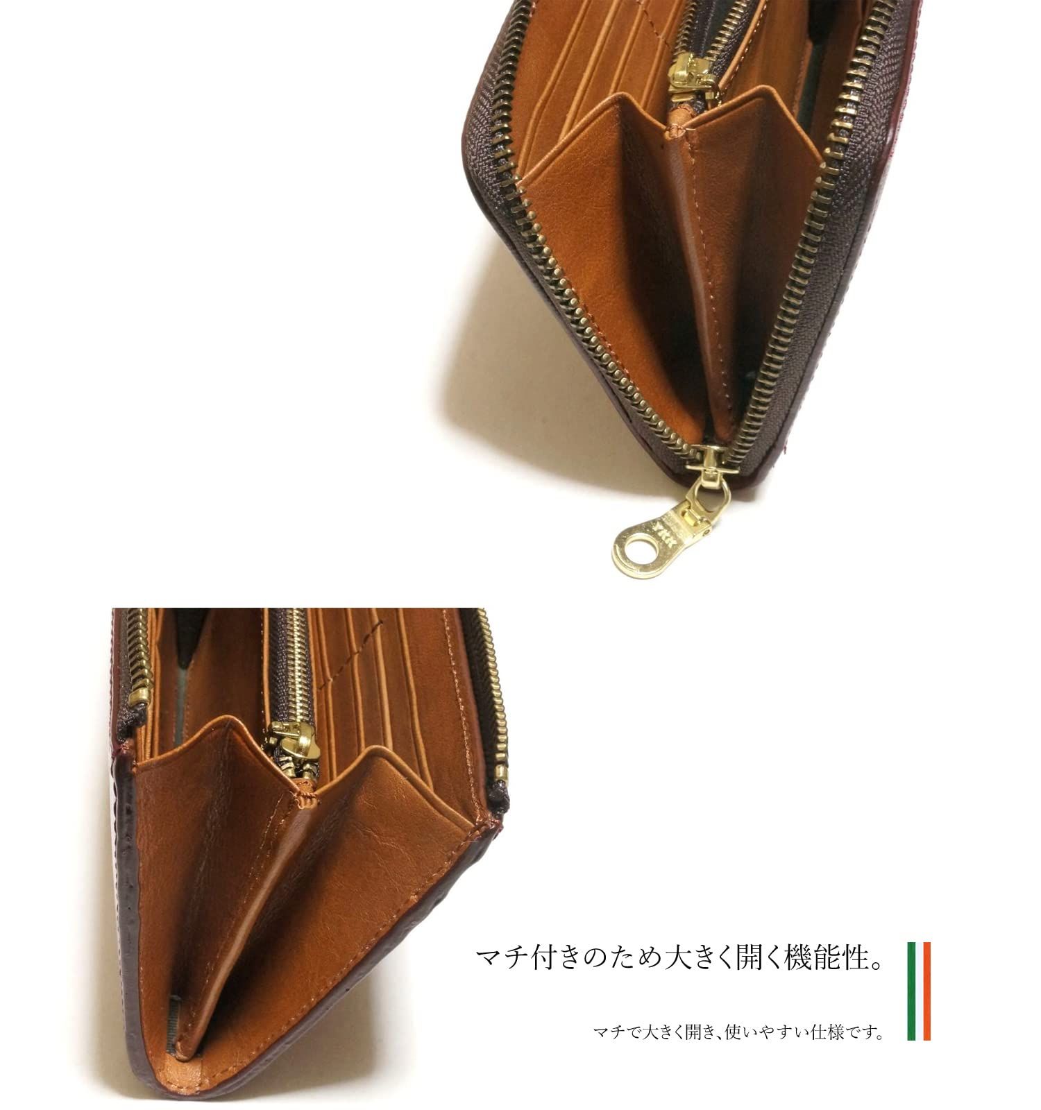 YANKEE社(イタリアの名タンナー) イタリーレザー 財布 ミニウォレット ショートウォレット ラウンドジップ 短財布 ITALY LEA