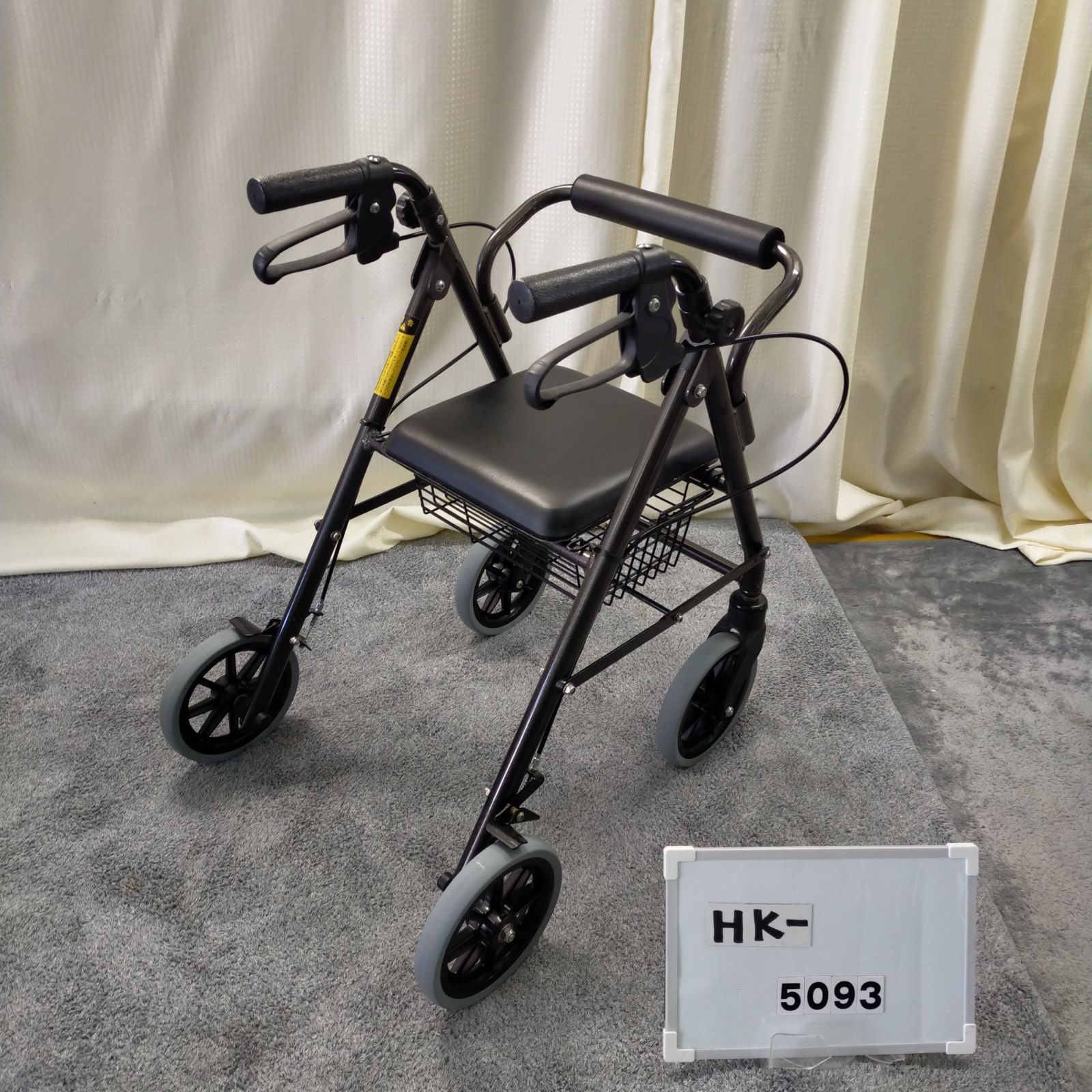 HK-5093) 竹虎ヒューマンケア ハッピーミニ トール コンパクト 歩行器 歩行車 歩行補助 シルバーカー 手押し車たけとら タケトラ  taketora 洗浄/消毒済 介護用品【中古】 - メルカリ