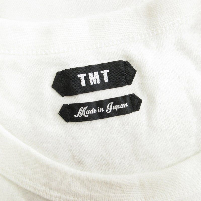 ティーエムティー TMT Tシャツ カットソー 半袖 クルーネック コットン 