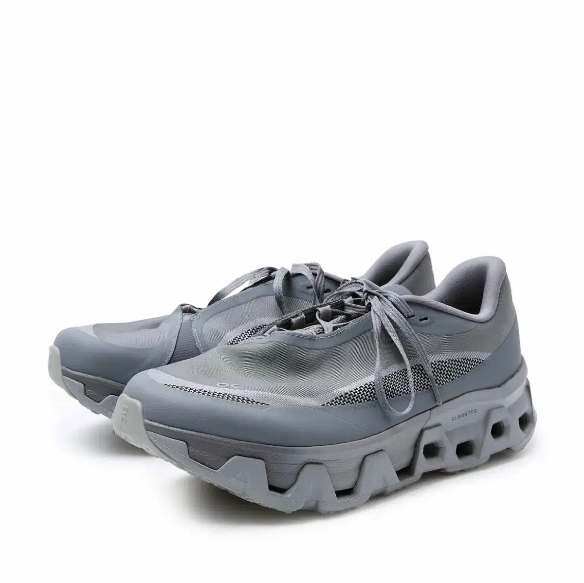 260 280 単ランニング パフ クラウドMONSTER2 ハイパー FANTOM アポロ グレー