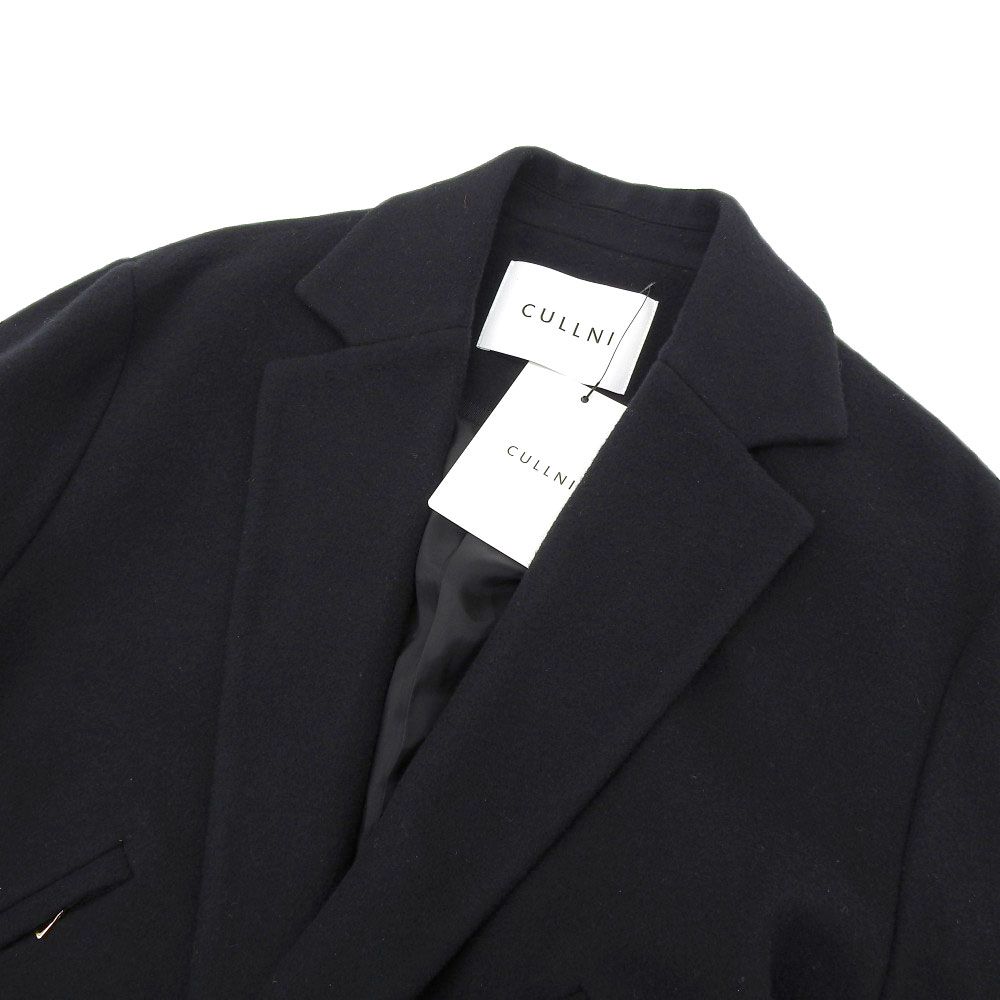 未使用 タグ付 クルニ CULLNI 2021年商品 21-AW-022 メルトン ウール