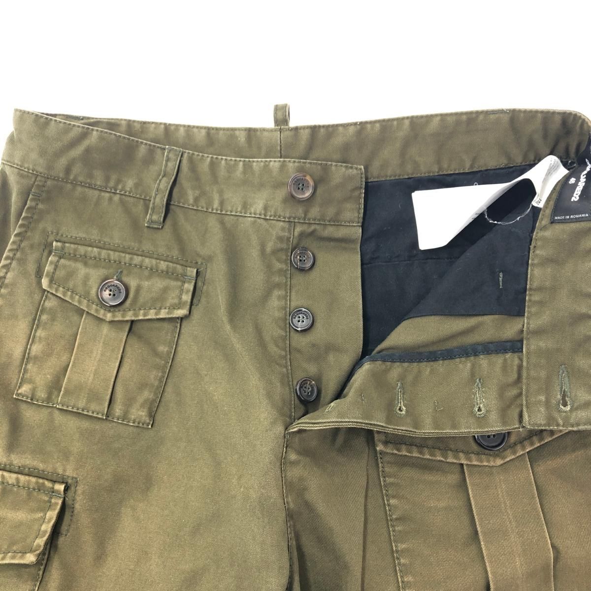 Dsquared2 ディースクエアード SEXY CARGO FIT カーゴパンツ サイズ:46 S74KB0382 カーキ メンズ  240001114353 - メルカリ