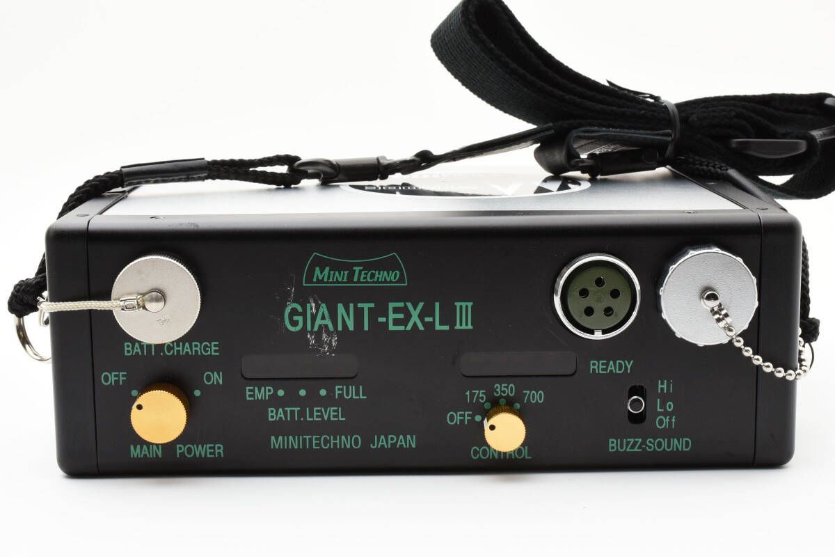 ☆希少☆ ミニカム ストロボ GIANT-EX-L III 急速充電器セット