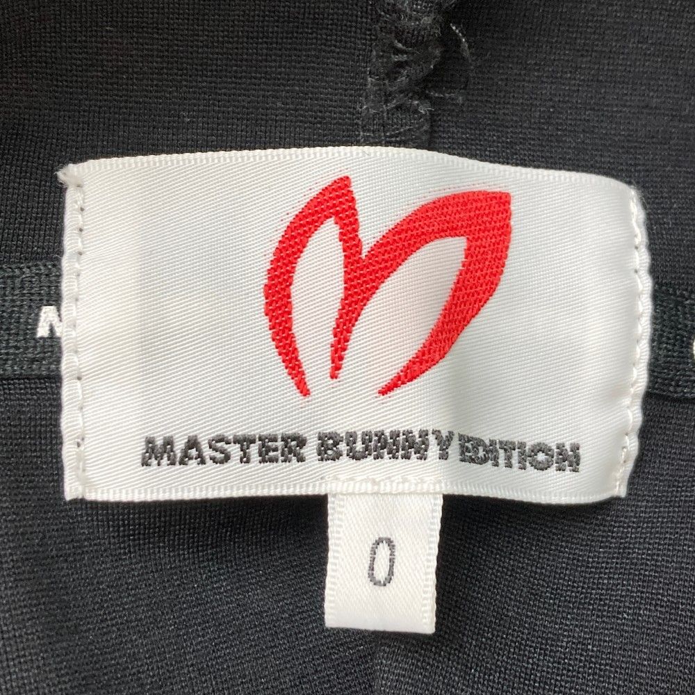 サイズ：0 MASTER BUNNY EDITION マスターバニーエディション  長袖パーカー  ブラック系 [240101438766] ゴルフウェア レディース ストスト サイズ：0 MASTER BUNNY EDITION マスターバニーエディション