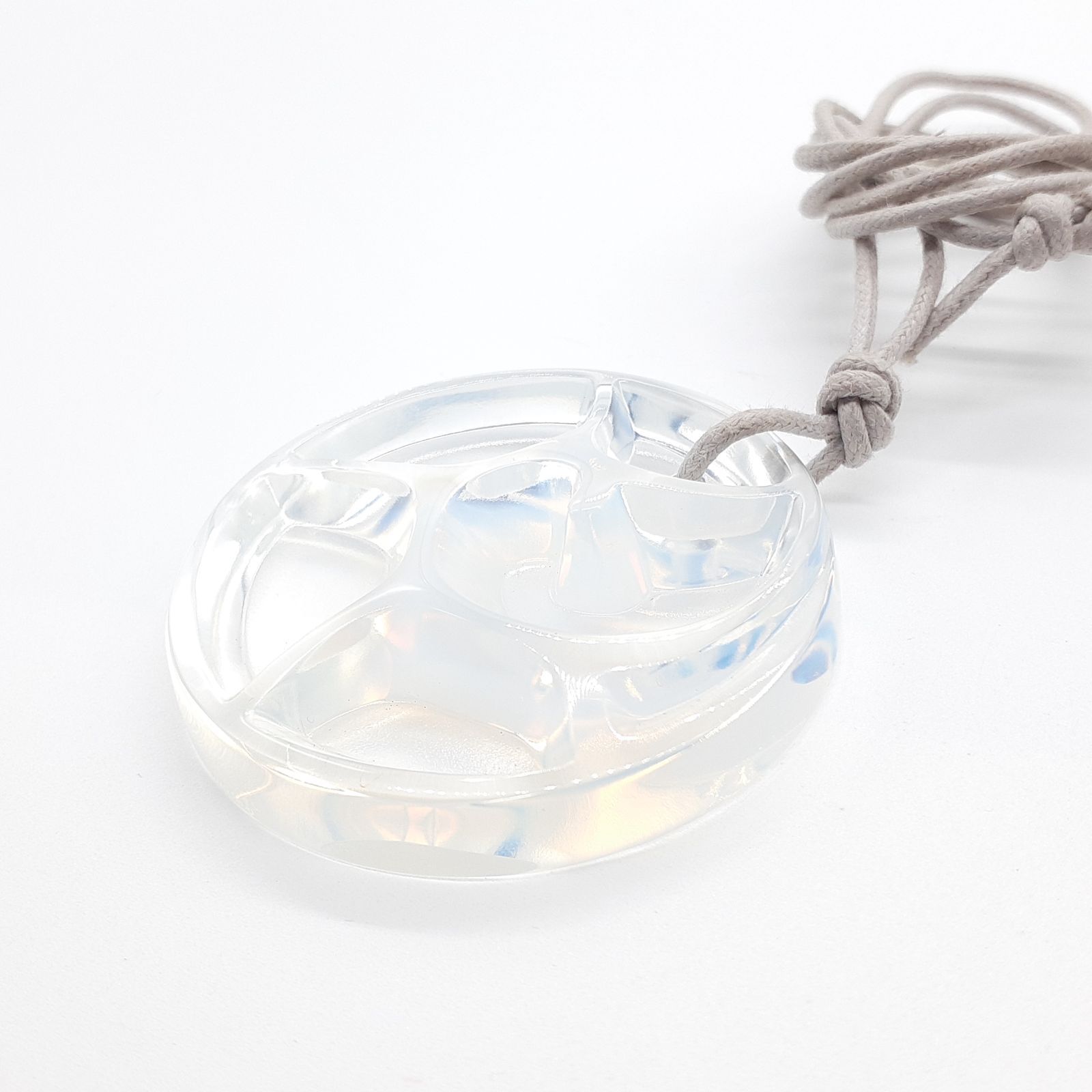 LALIQUE ラリック ネックレス ペンダント オパールセント