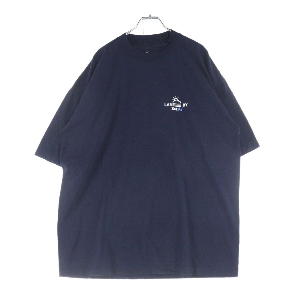 LANE BY BROCHURE (レーンバイブローシュアー) ×ALWAYTH ×Setinn PROOF TEE オルウェイズ セットイン プルーフ Tシャツ ネイビー
