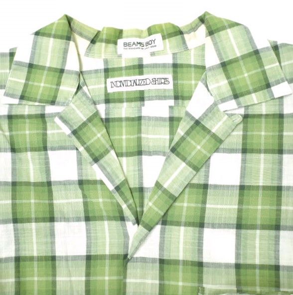 INDIVIDUALIZED SHIRTS x BEAMS BOY インディビジュアライズドシャツ