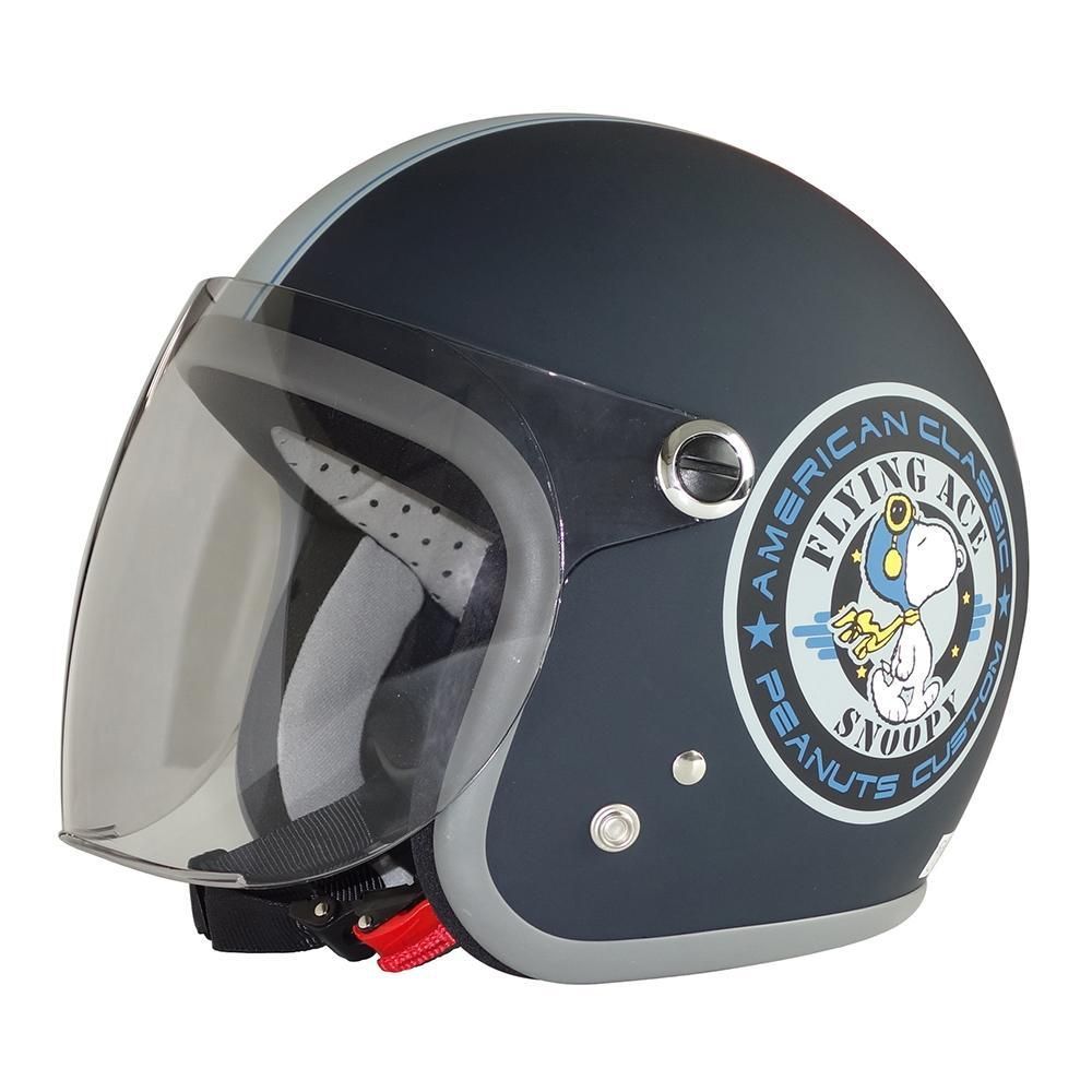 アークス SNJ-78 スヌーピー ジェットシールドヘルメット 57～59cm