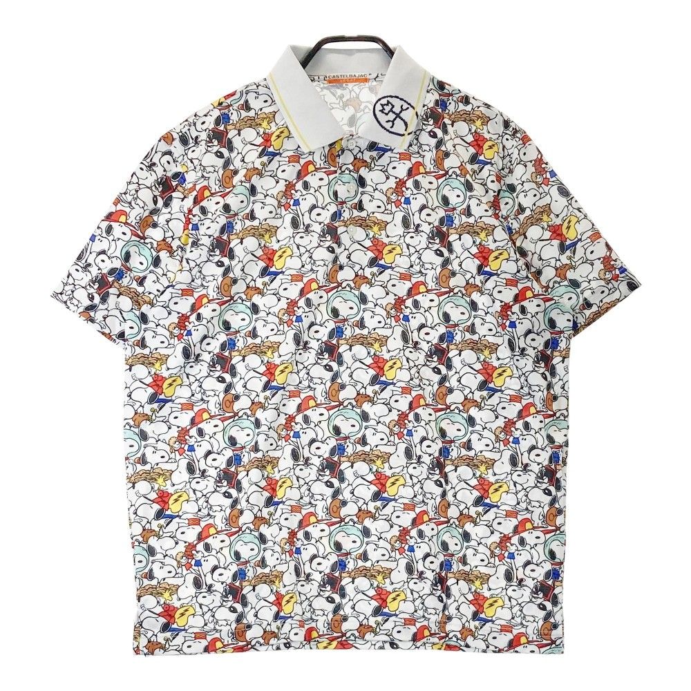 CASTELBAJAC スヌーピーポロシャツ 50 サイズ：50 CASTELBAJAC カステルバジャック ×PEANUTS 半袖