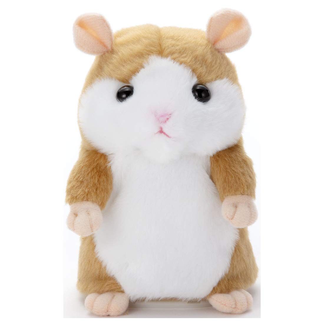 タカラトミーアーツ ミミクリーペット ハムスター(ピーナッツ) ぬいぐるみ 高さ約14cm 