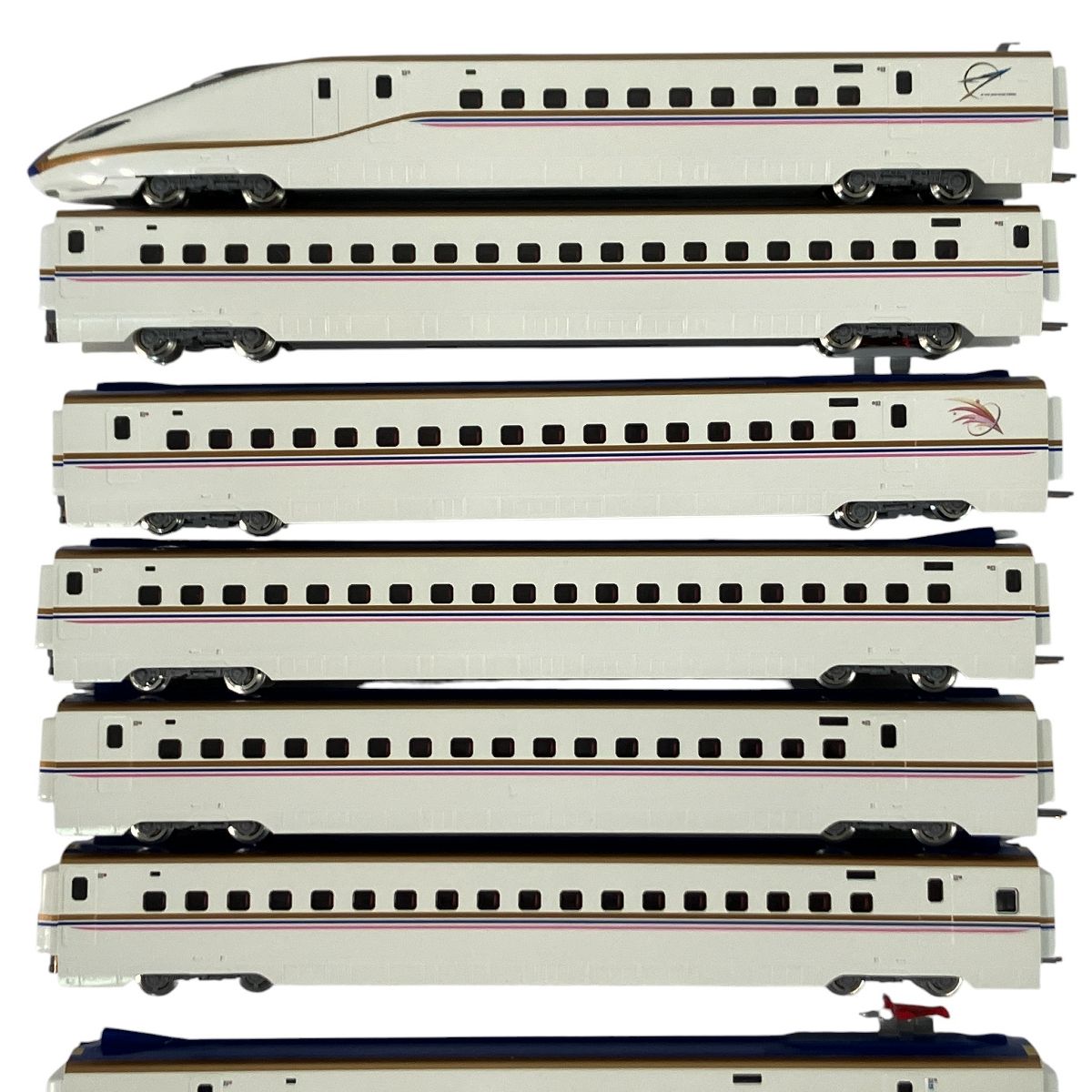 TOMIX 限定品 JR E7系上越新幹線(朱鷺色)セット 限定品】tomix JR E7系上越新幹線（朱鷺色）セット☆室内灯付☆