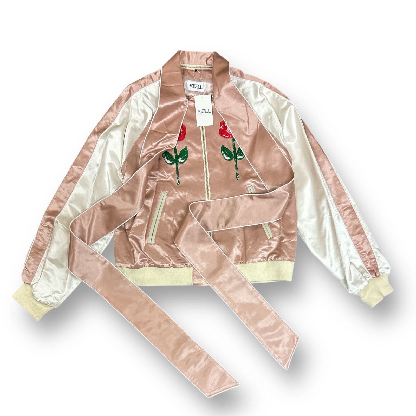 定価110550円 新品 KIDILL 23AW BOWTIE SOUVENIR JACKET ROSE & GIRL EMBROIDERY  ボウタイスーベニアジャケットローズアンドガールエンブロイダリー キディル KL737 ピンク - メルカリ