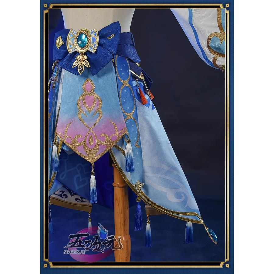 原神 　ニィロウ コスプレ衣装　基萌様、新品　ウィッグ付きＳサイズ　高クオリティ 5ggen_jm-ys-nl-y