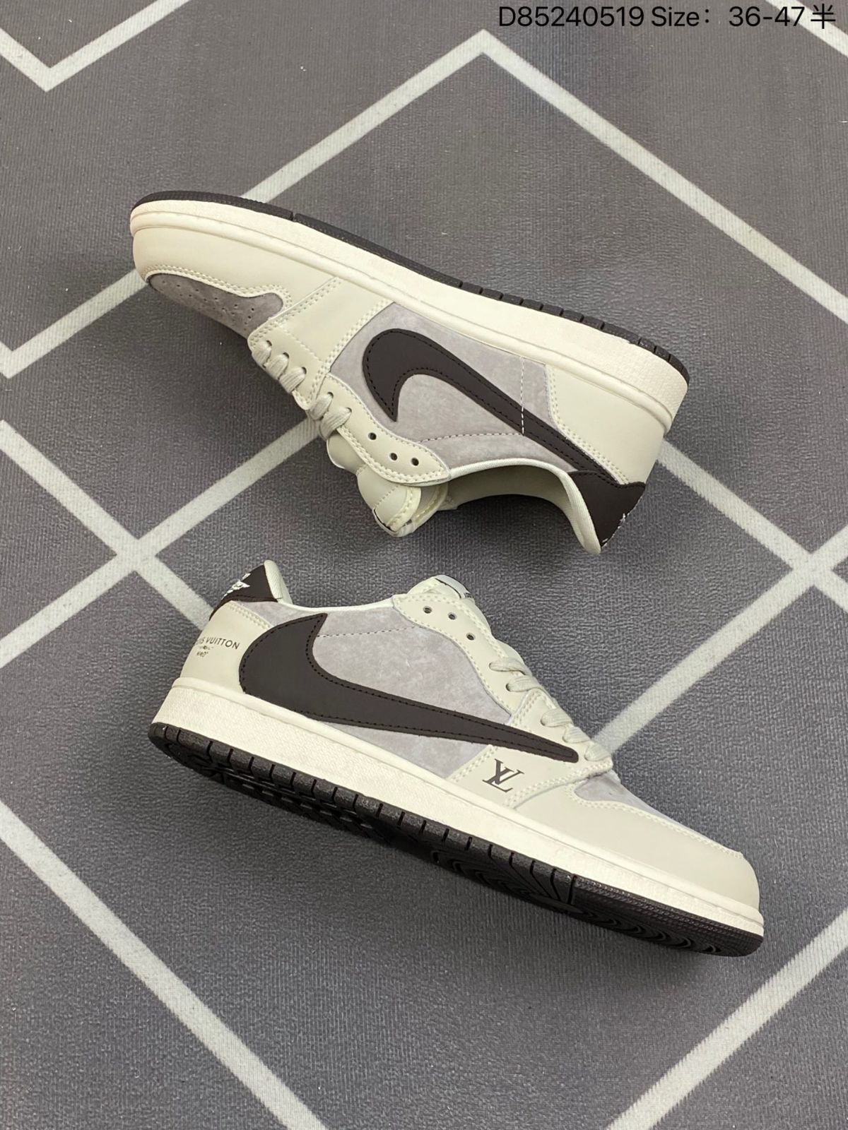 ナイキ スニーカー Travis Scott x Air Jordan 1 Low LX1988-200 男女兼用 並行輸入品