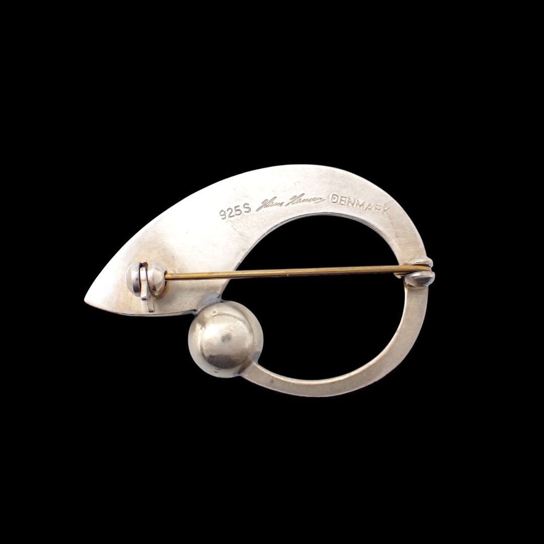 ジョージジェンセン ハンスハンセン ブローチ 925 シルバー 4247