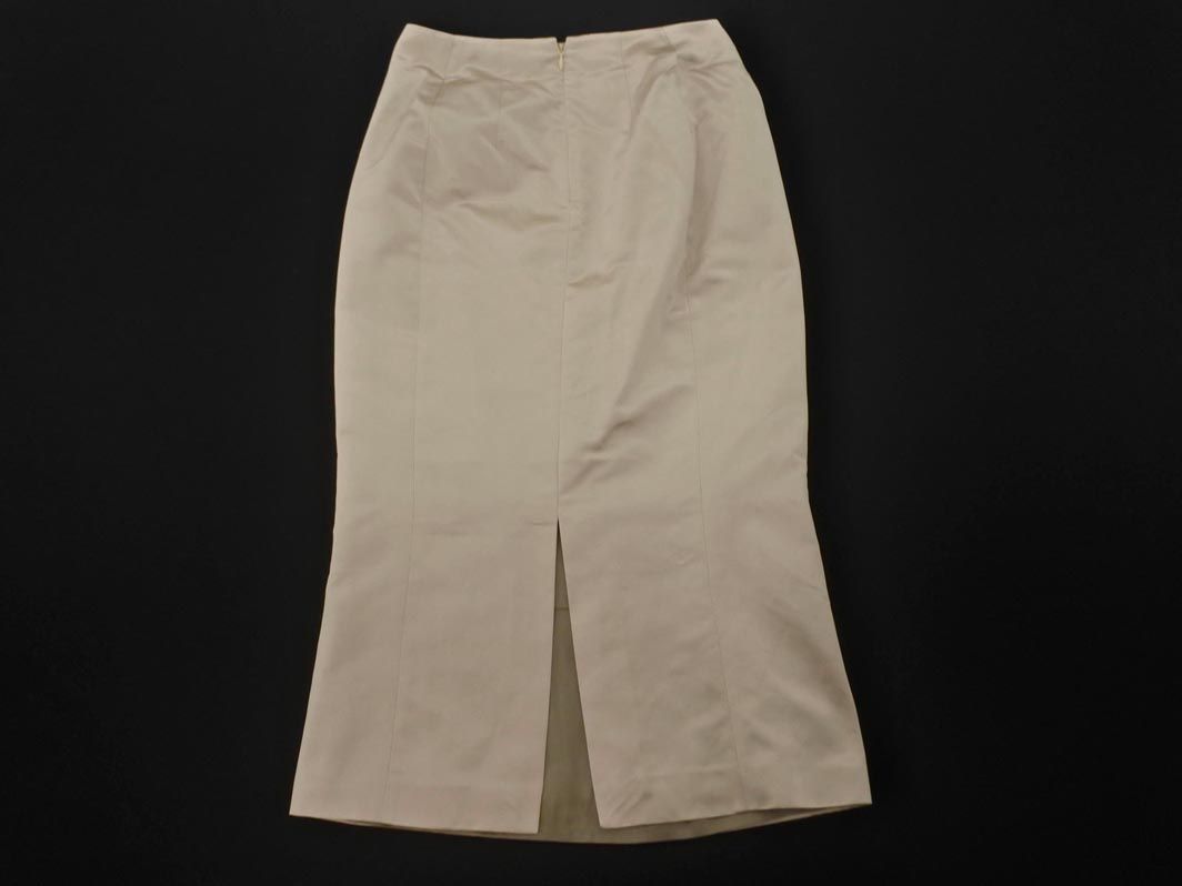 OLIVIER THEYSKENS オリヴィエ ティスケンス シルク スリット タイト スカート シャンパンゴールド レディース GULLKHAN_COM