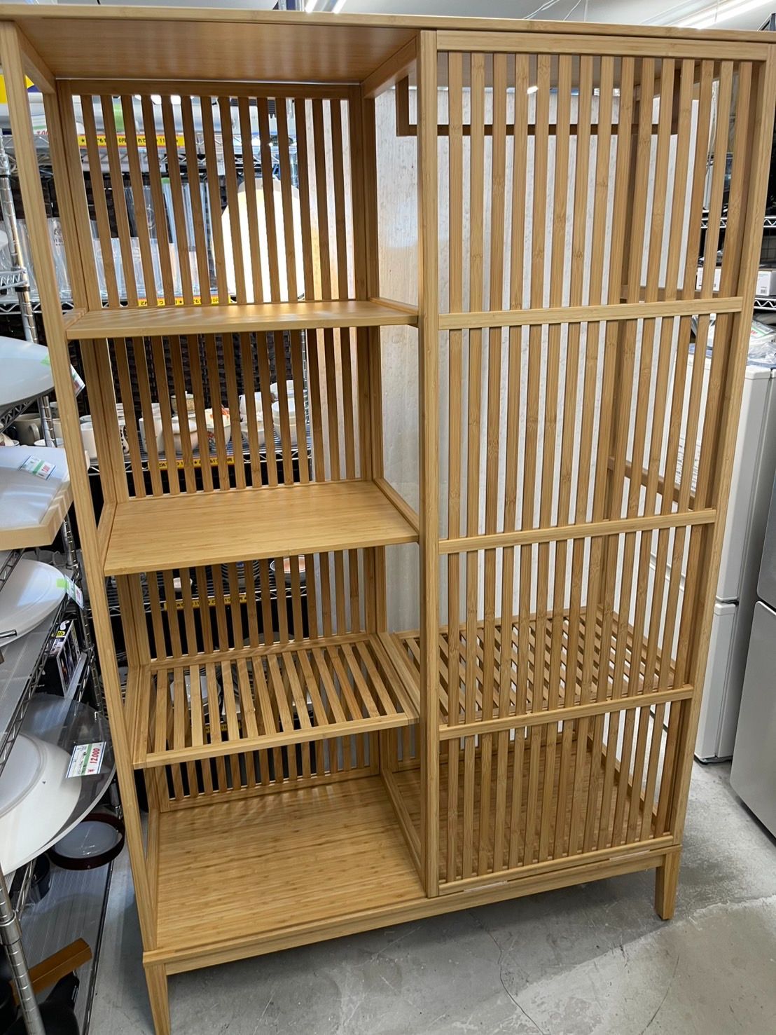 ☆IKEA NORDKISA ノールドシーサ オープンワードローブ 引き戸