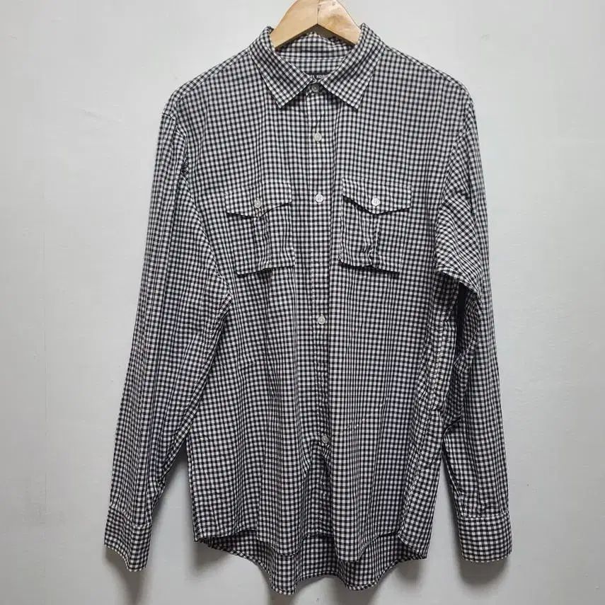michaelkors メンズ チェック柄 ポケットシャツ XL