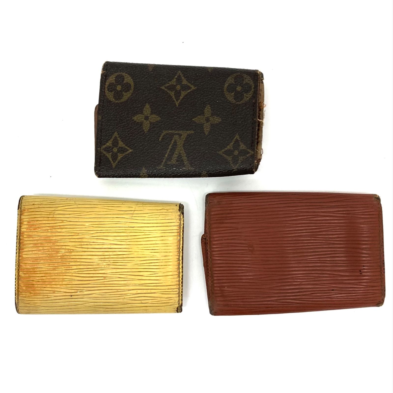 ルイヴィトン エピ キーケース ミュルティクレ 6 イエロー系 黄色系